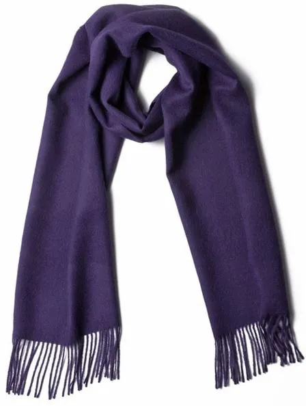 100% Solid Color Baby Alpaca Scarves