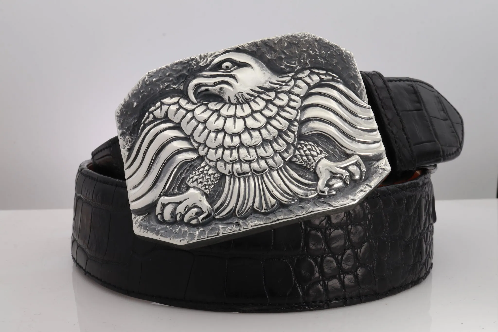 #1389 Thunderbird Trophy Buckle, 1.5"