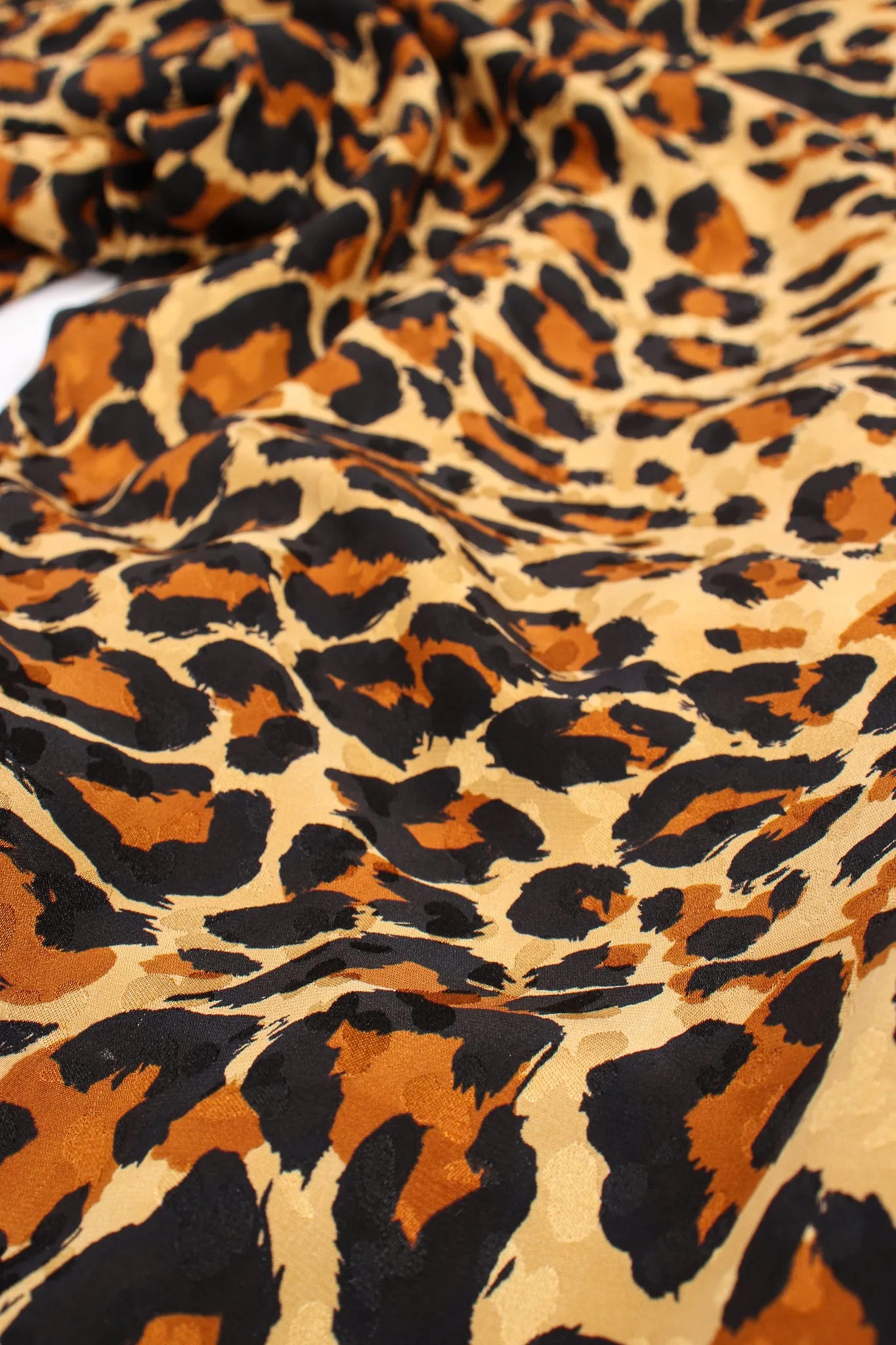 1986 A/W Leopard Scarf Dress II