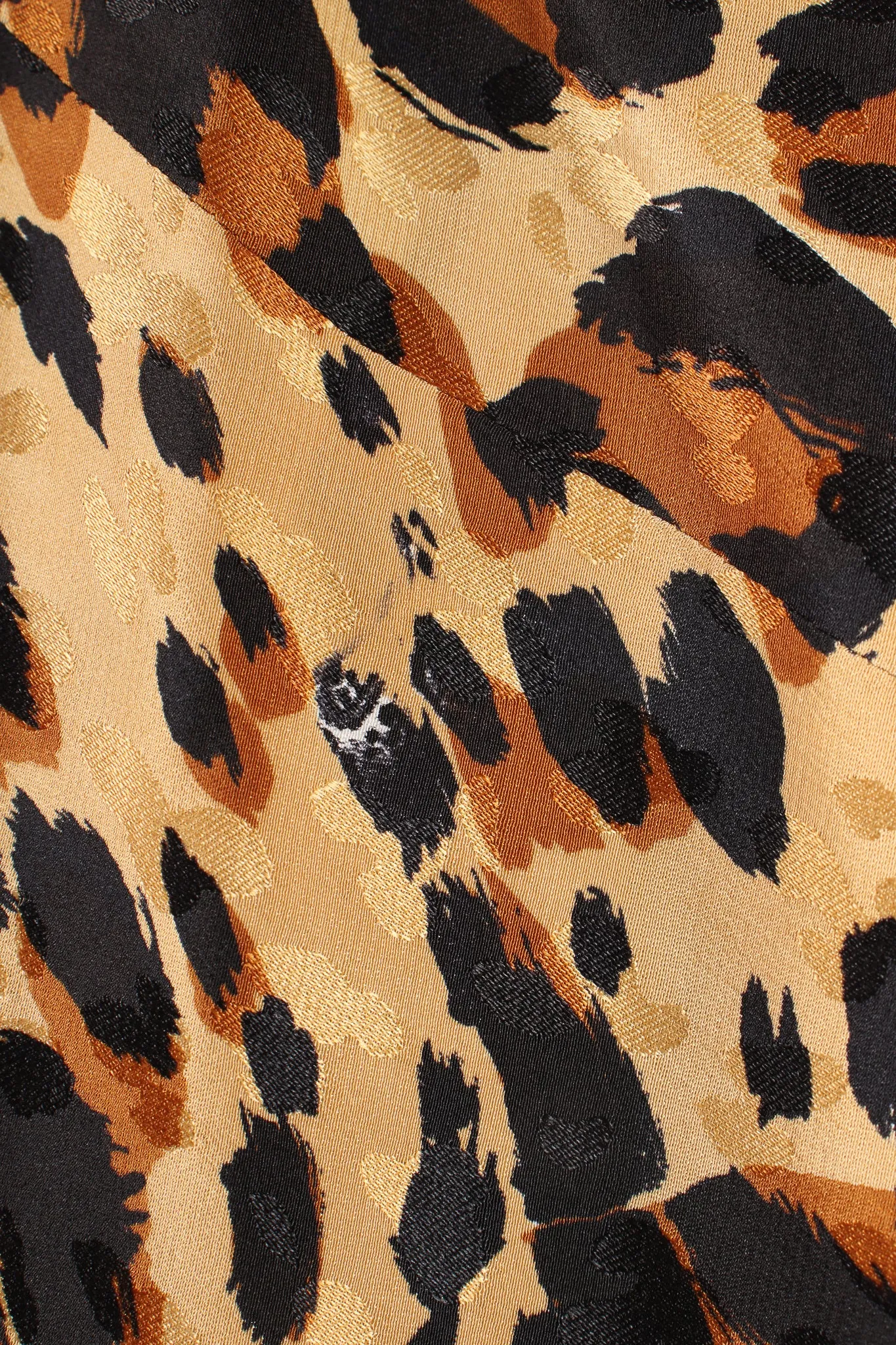 1986 A/W Leopard Scarf Dress II