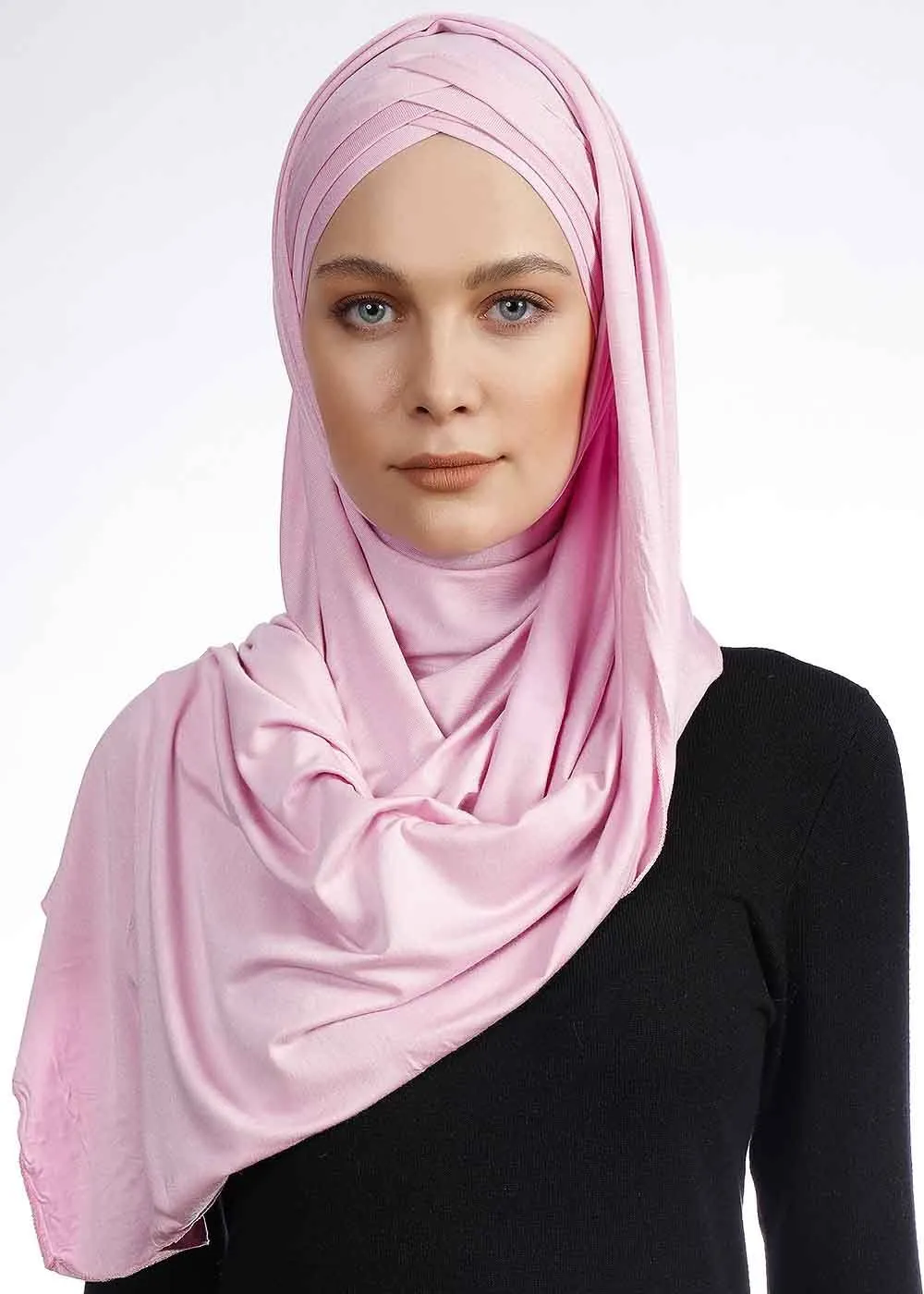 2 in 1 Jersey Hijab
