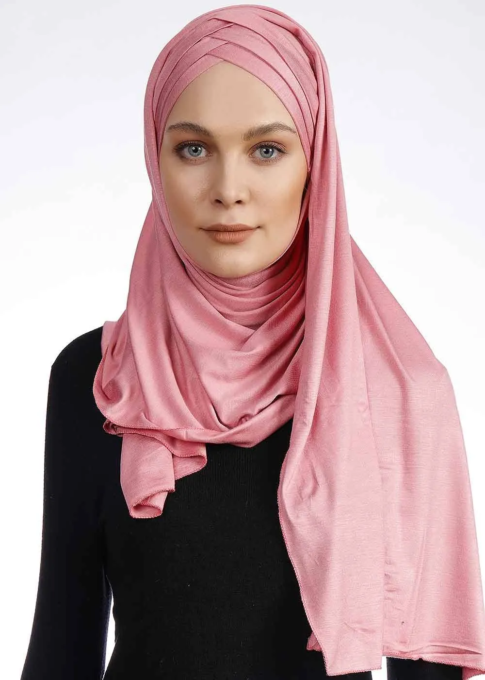 2 in 1 Jersey Hijab