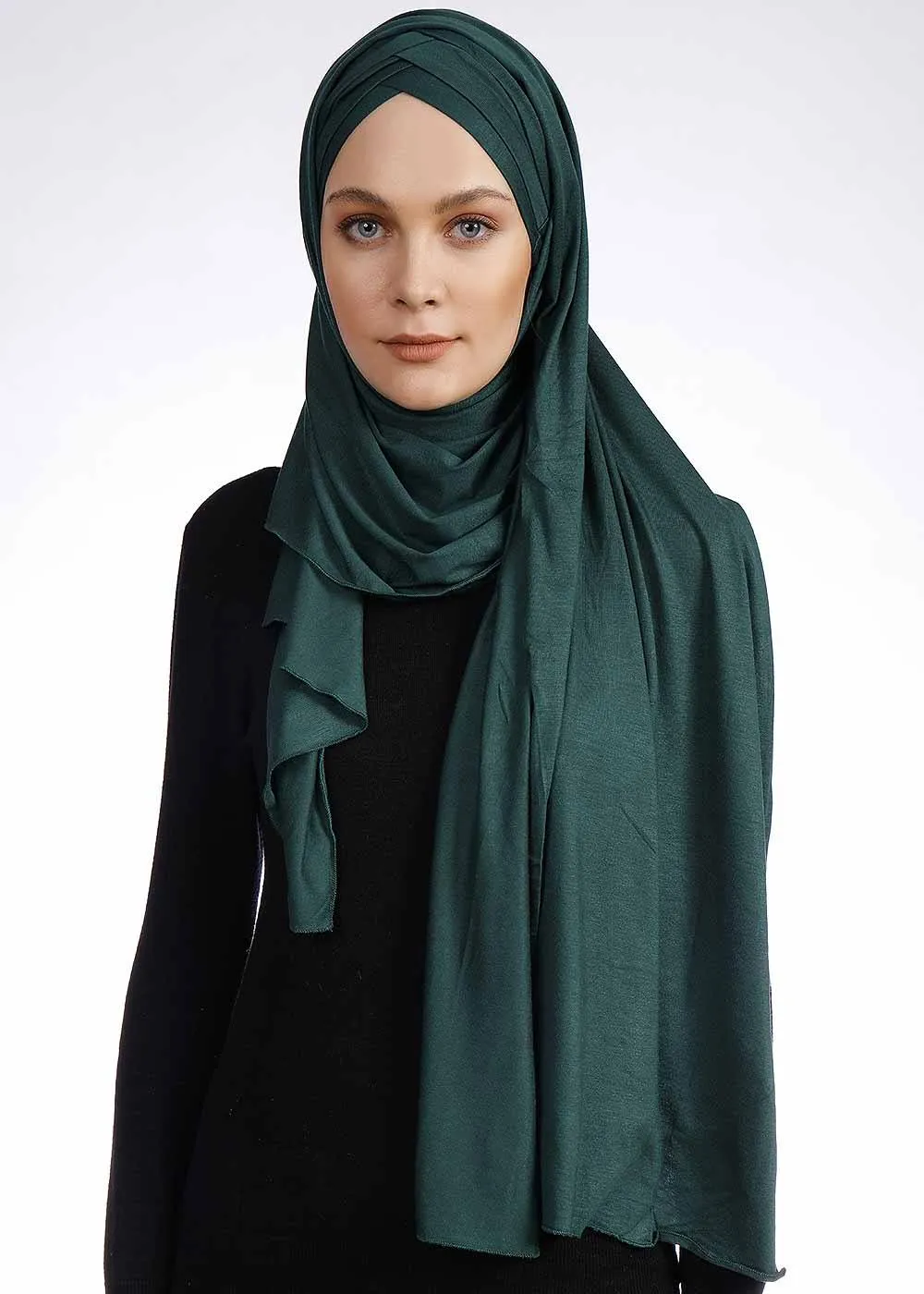 2 in 1 Jersey Hijab