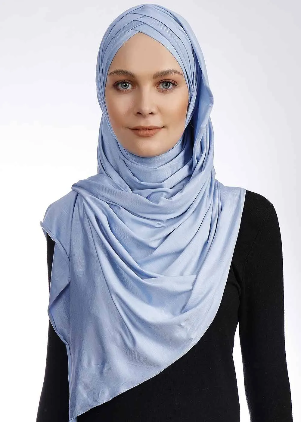 2 in 1 Jersey Hijab