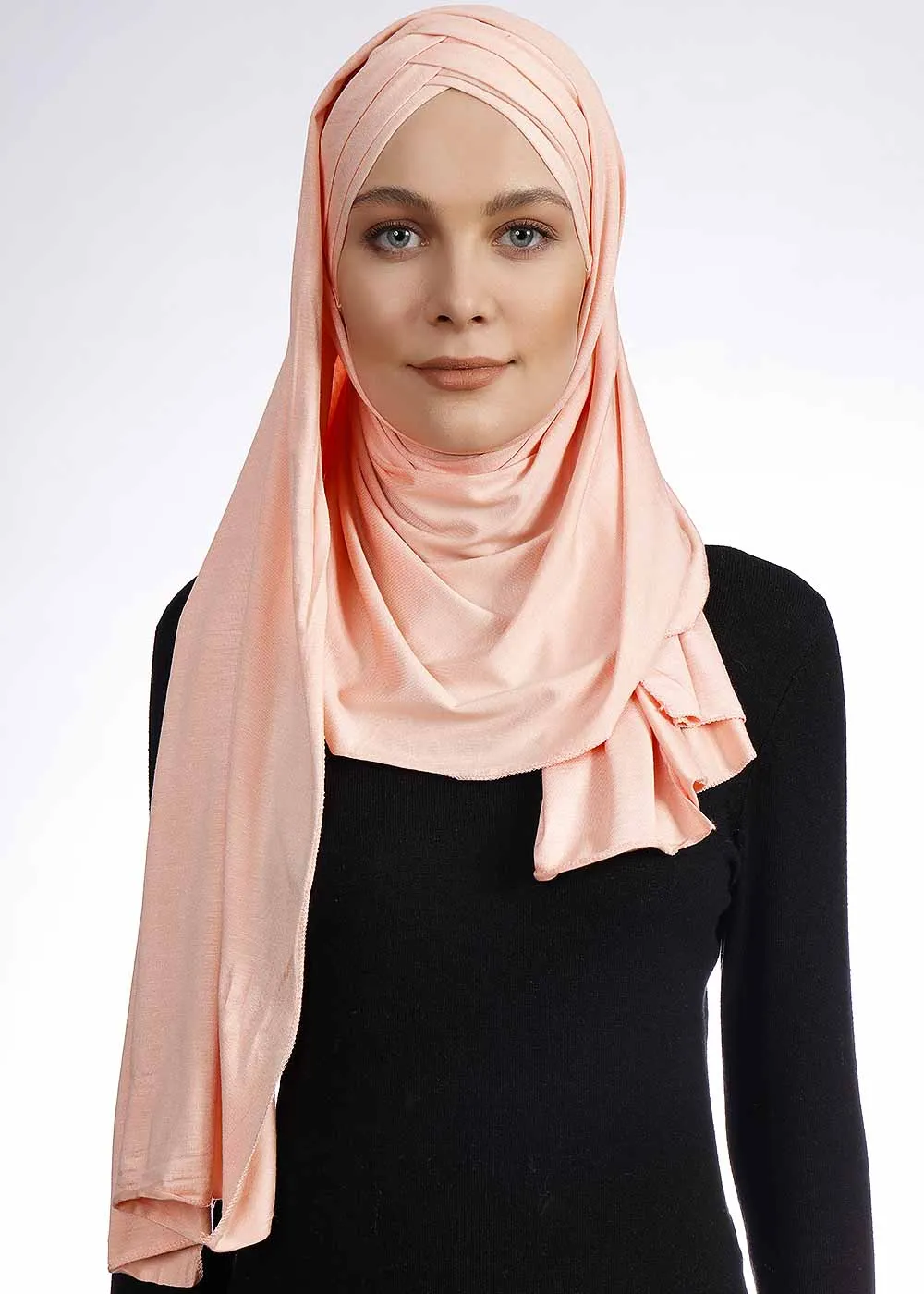 2 in 1 Jersey Hijab