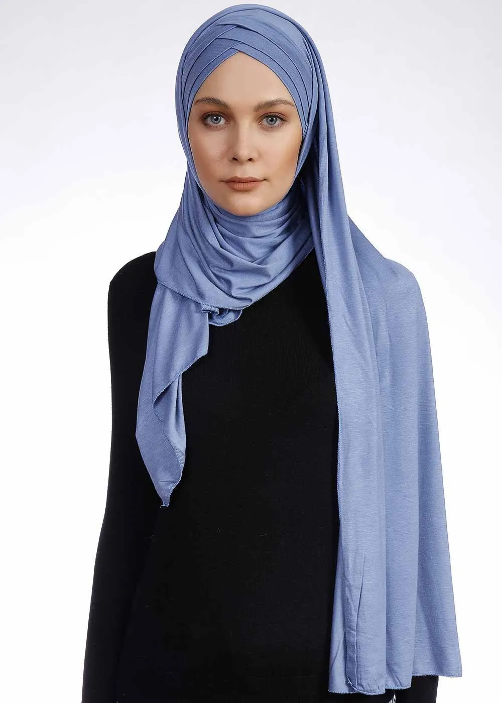 2 in 1 Jersey Hijab
