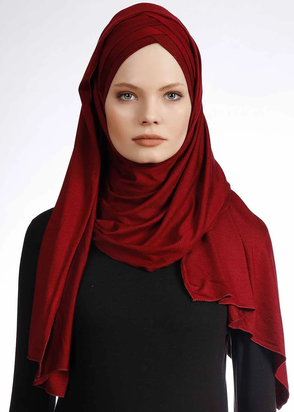 2 in 1 Jersey Hijab