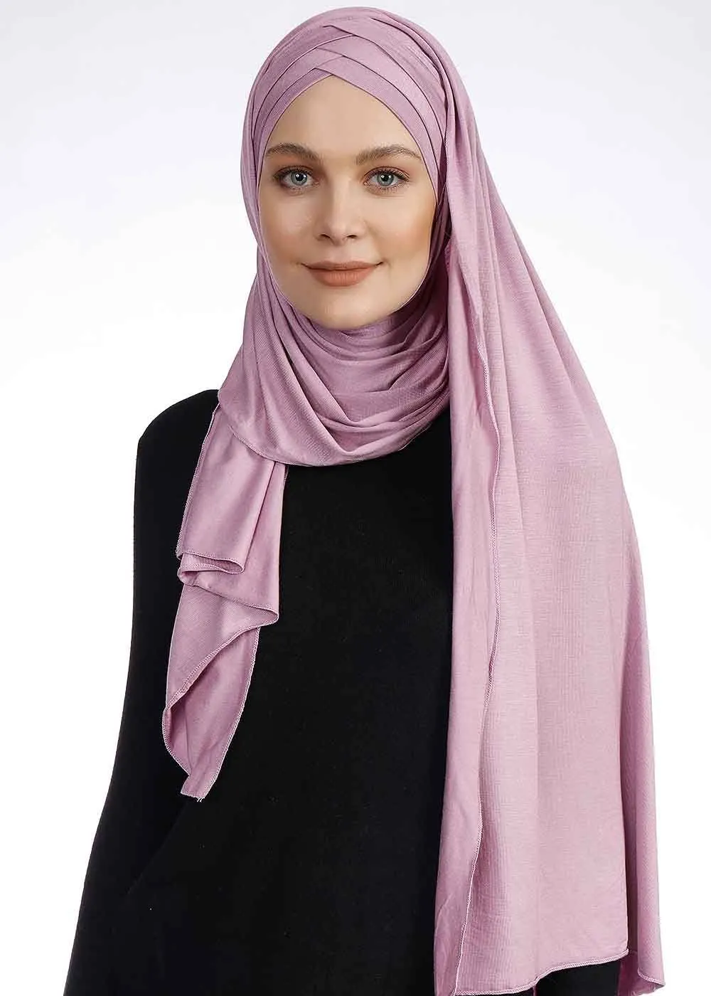 2 in 1 Jersey Hijab
