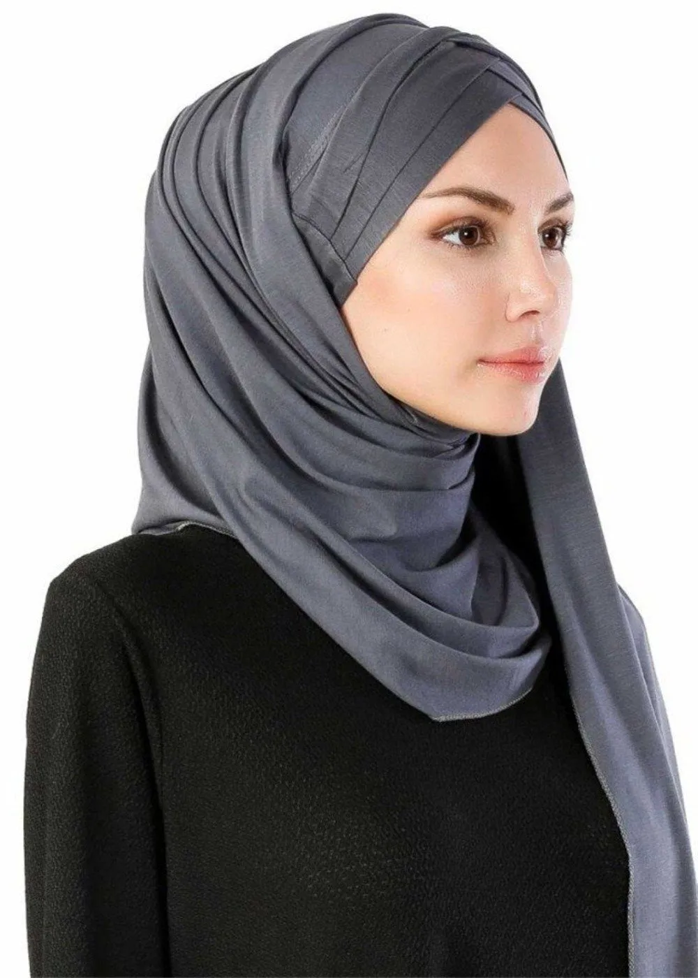 2 in 1 Jersey Hijab