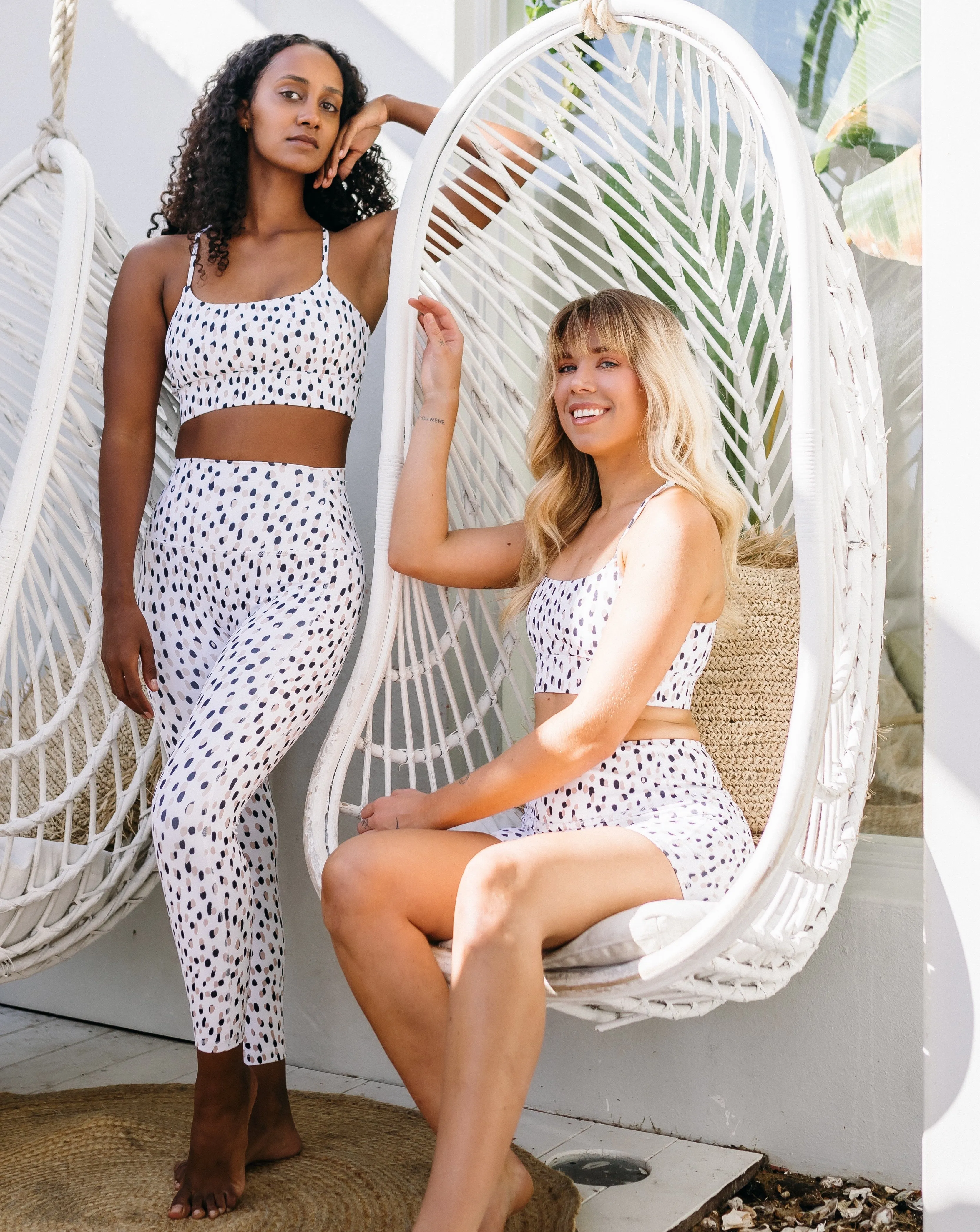 7/8 Leggings - Pebble