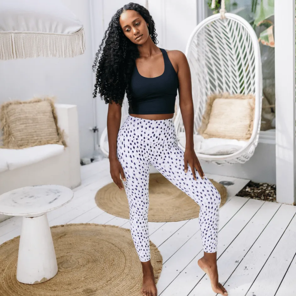7/8 Leggings - Pebble