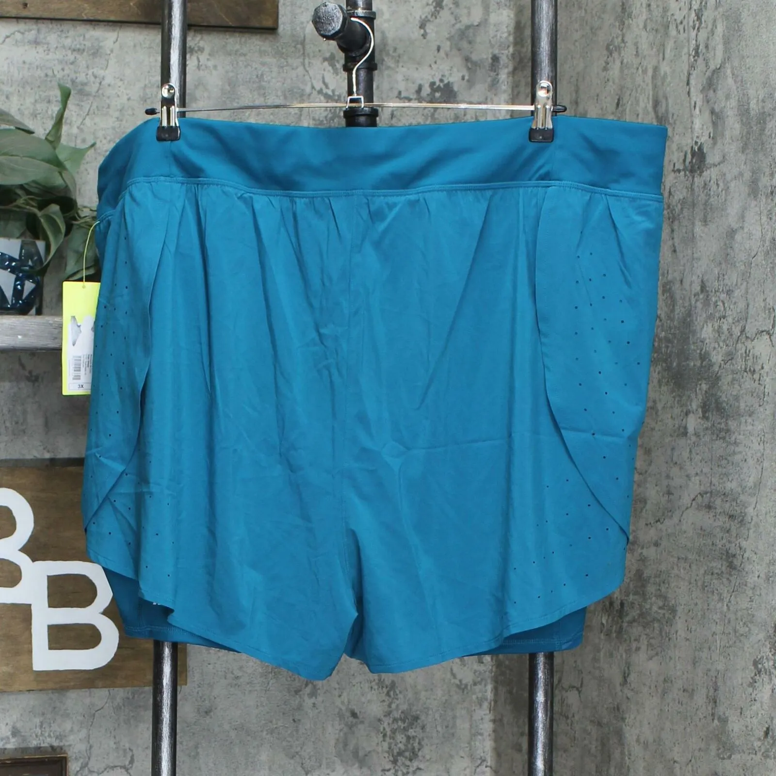 All In Motion Women's Plus Size 2-in-1 Running Shorts