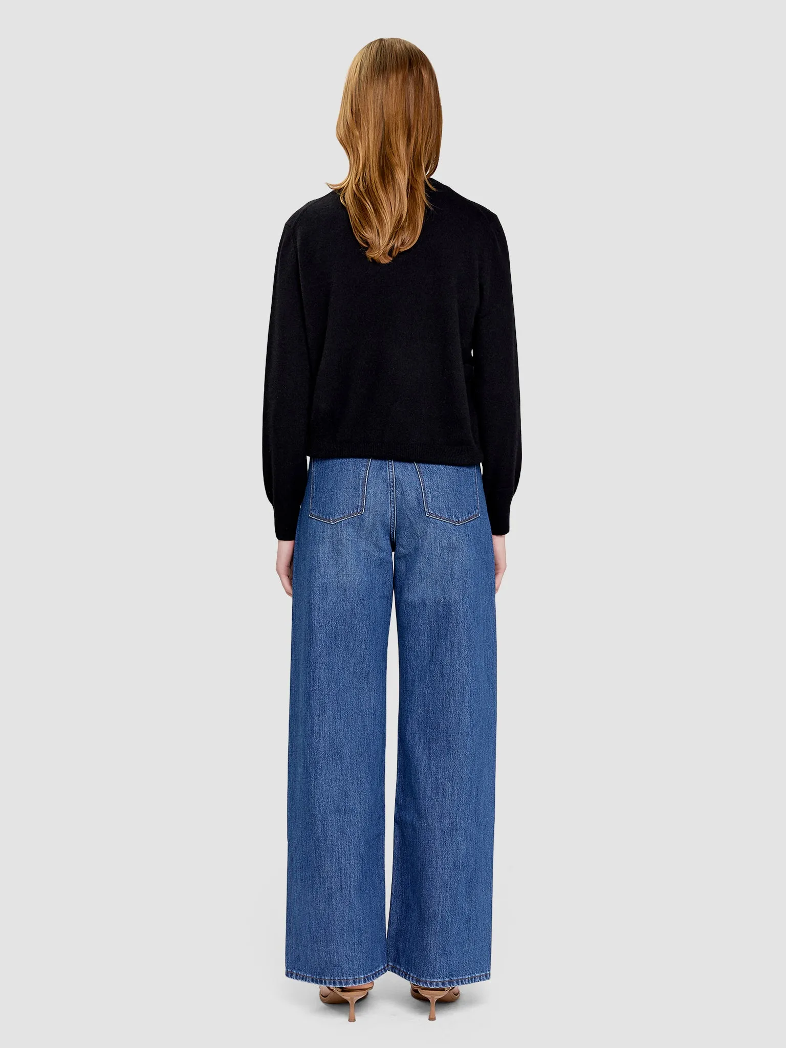 Anastasia Cashmere Jumper - Black