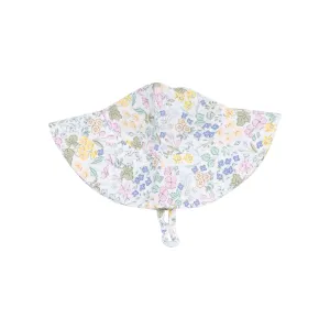 Angel Dear || Samantha Floral Wide Brim Sunhat