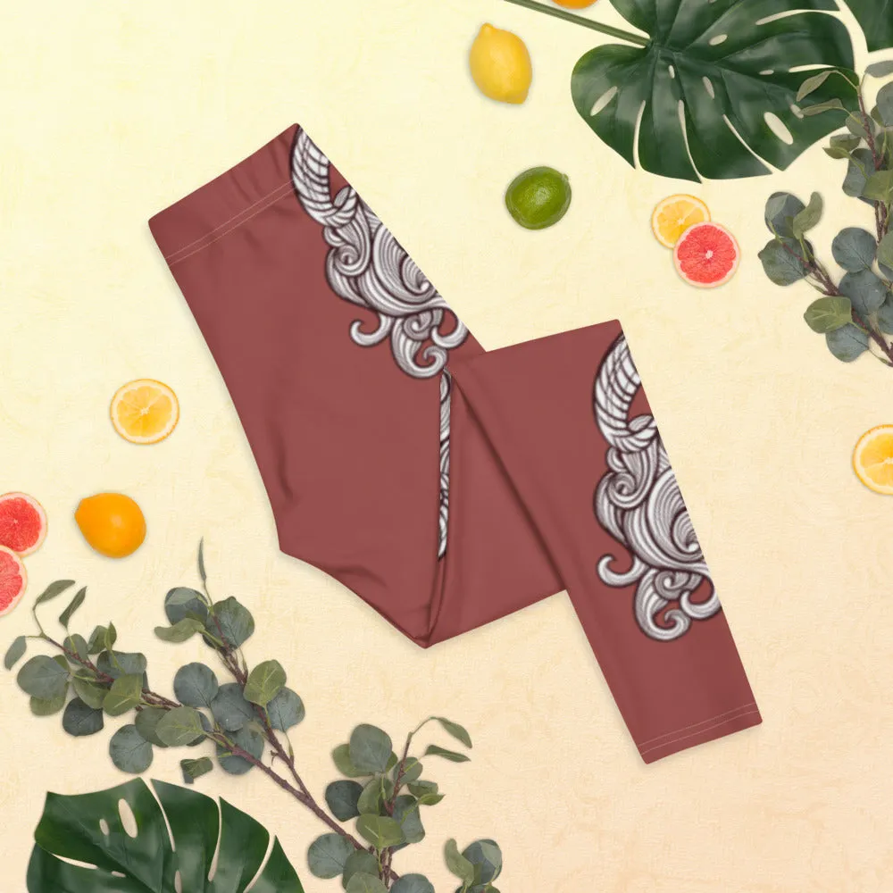 Aries Zodiac Leggings