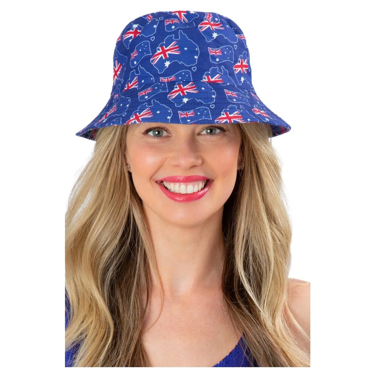 Australia Flag Reversible Bucket Hat
