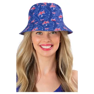 Australia Flag Reversible Bucket Hat