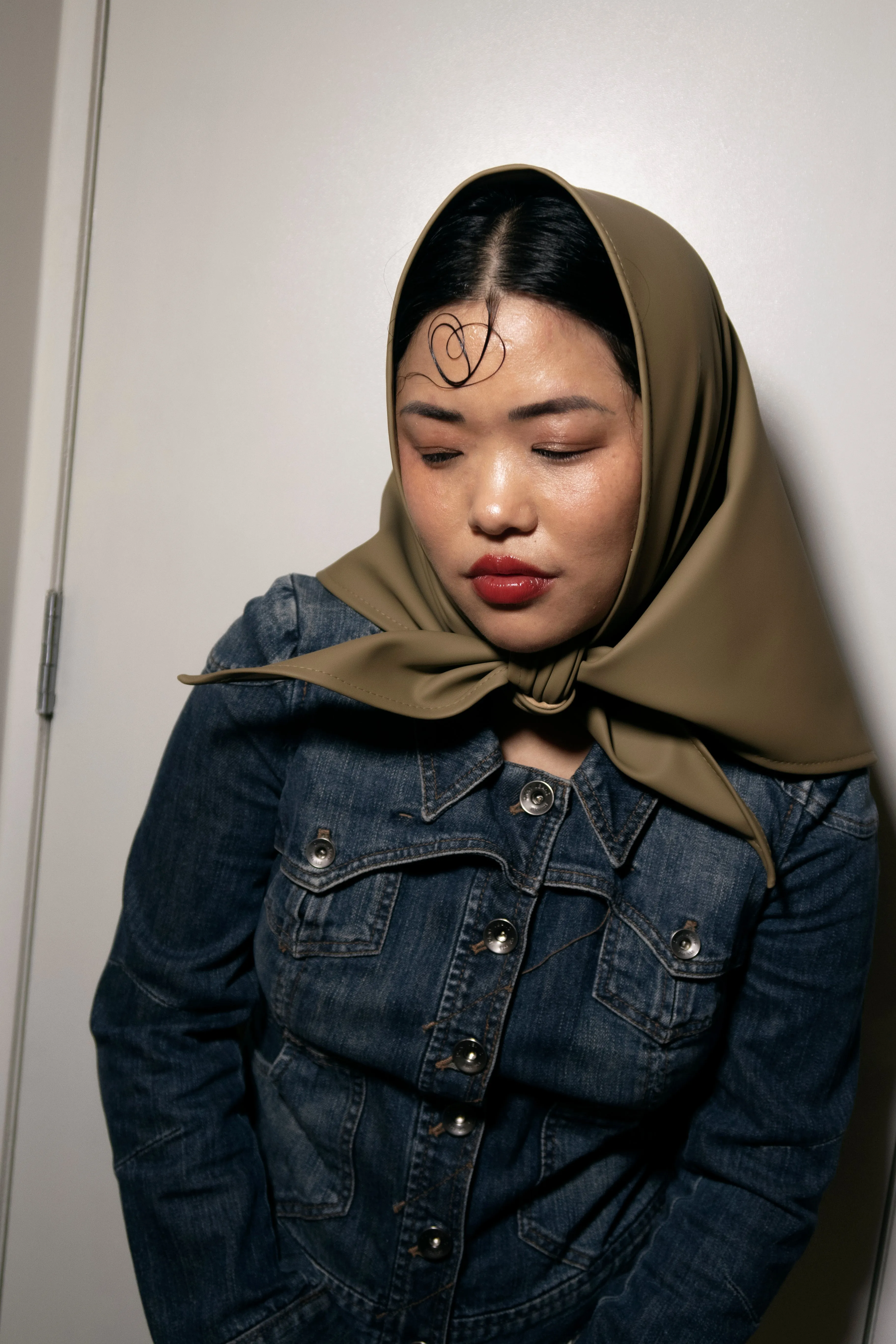 Babushka Scarf • Toffee