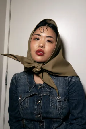 Babushka Scarf • Toffee