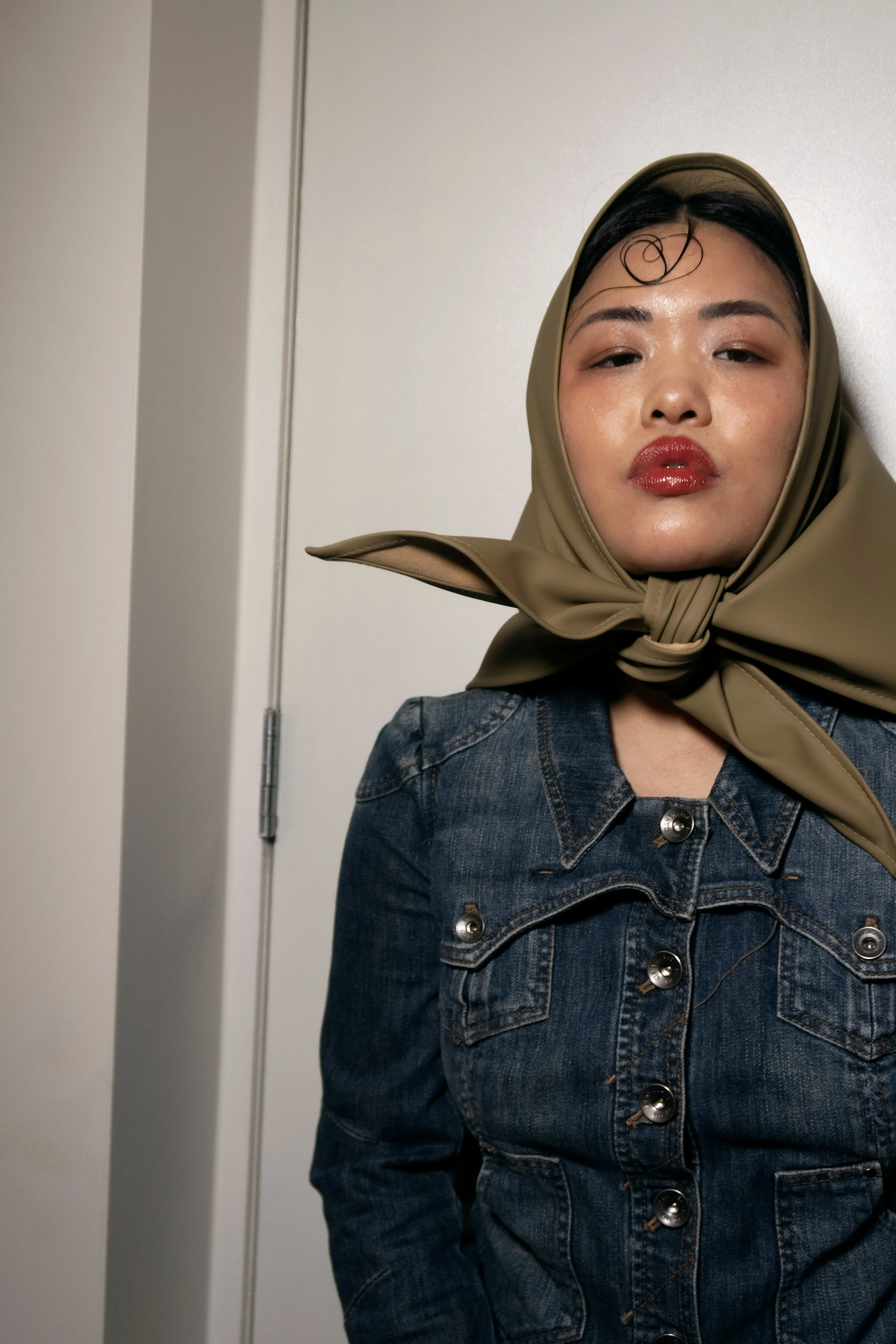 Babushka Scarf • Toffee