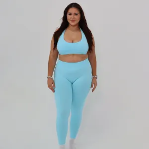 Bahama Blue Contour Leggings