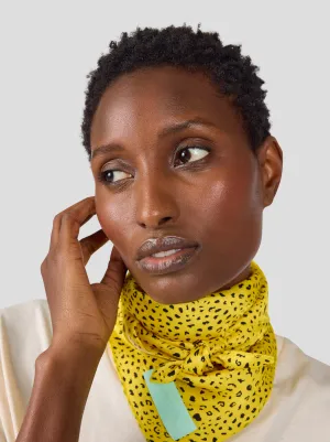 Bandana in Yellow Leopard