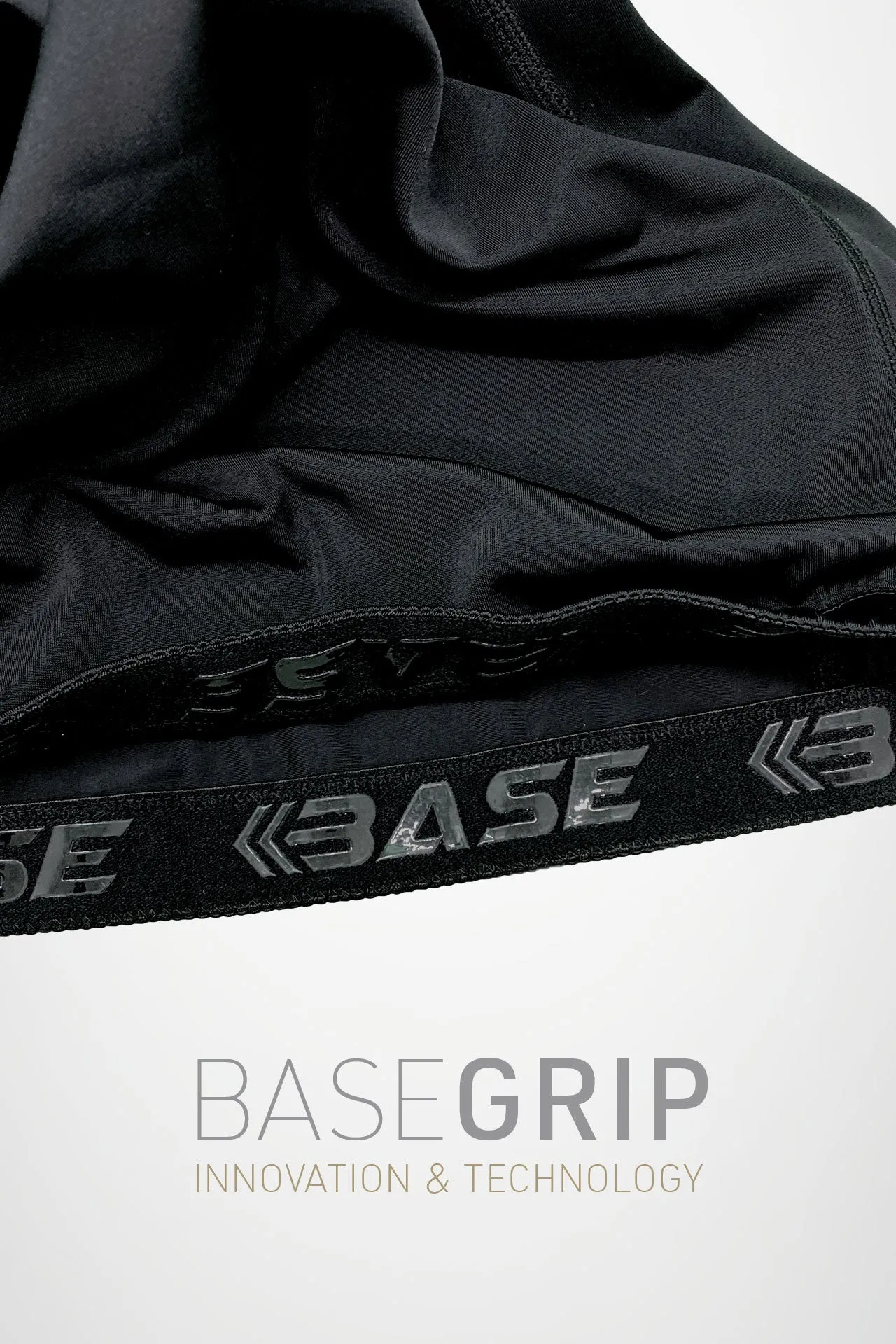 BASE Youth Active LS Compression Tee - Black