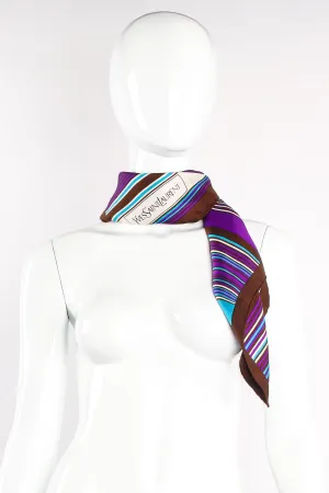 Bayadere Stripe Scarf