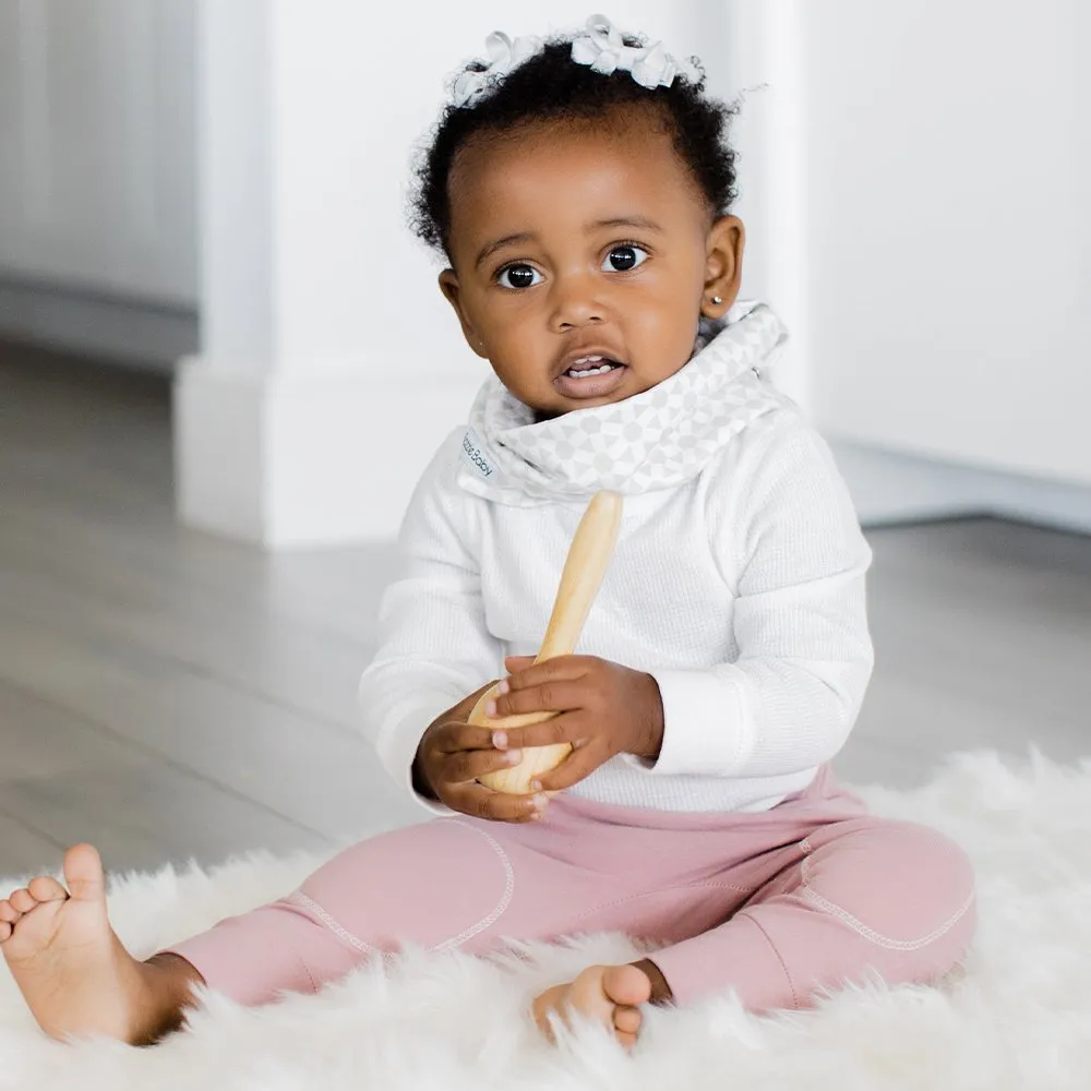 Bazzle Baby BandoBib Infinity Scarf Bib 2-Pack: Dahlia