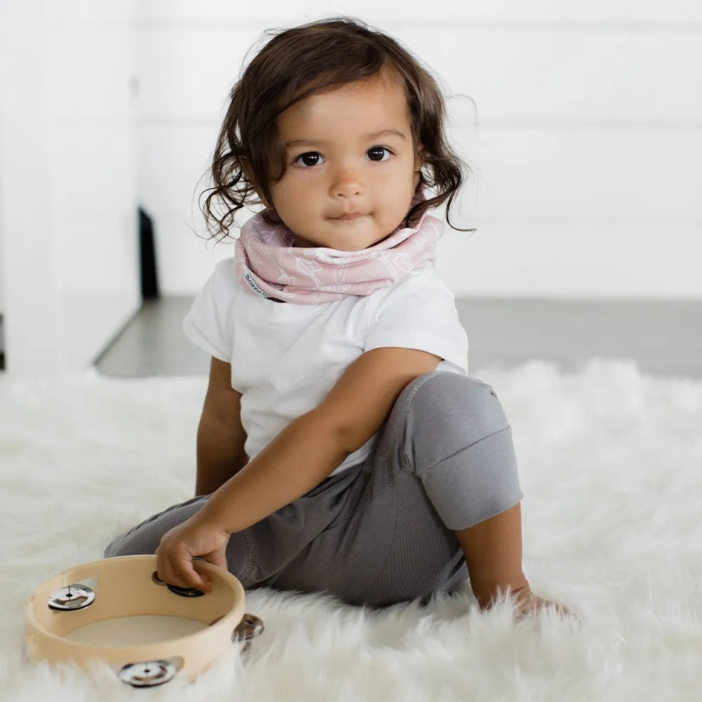 Bazzle Baby BandoBib Infinity Scarf Bib 2-Pack: Dahlia