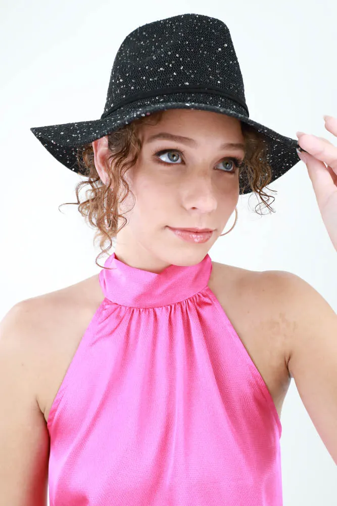 Beach Hat with Sequins