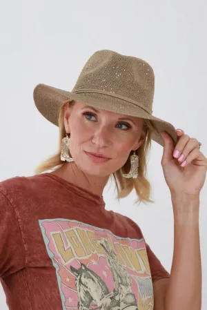 Beach Hat with Sequins