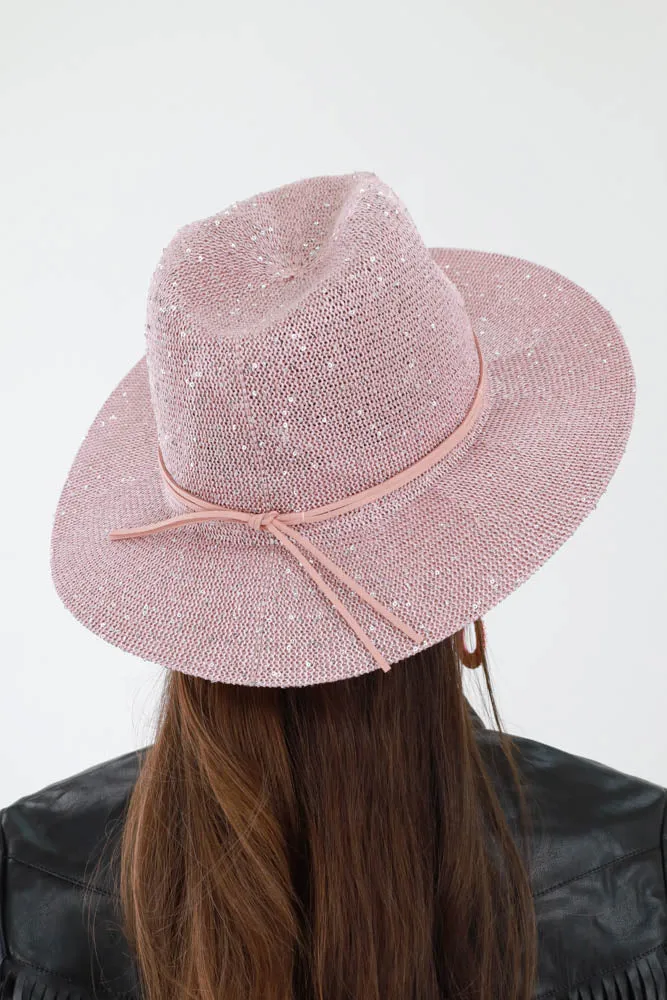 Beach Hat with Sequins