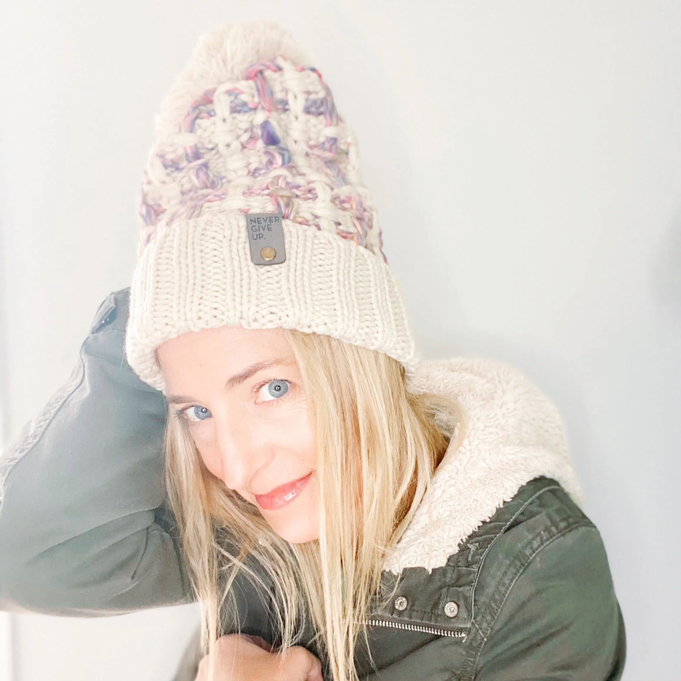 BEANIE - OMBRE POM