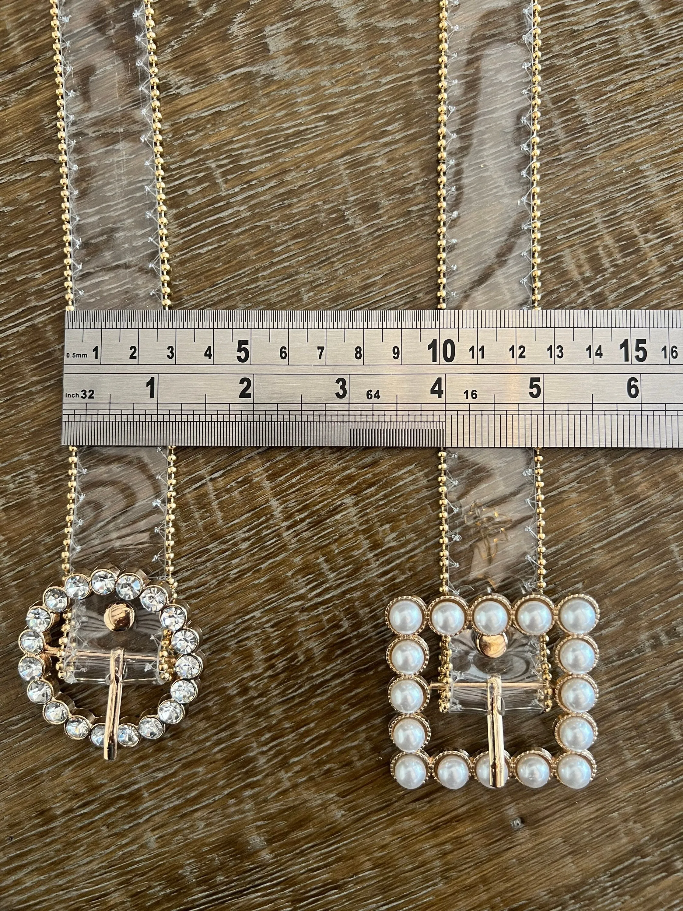 Belts, Transparent Belt, Clear Belt, Pearl Buckle Belt, Swimwear, Resort, Rhinestone Belts, FAN Fashion, UK Size 8-14