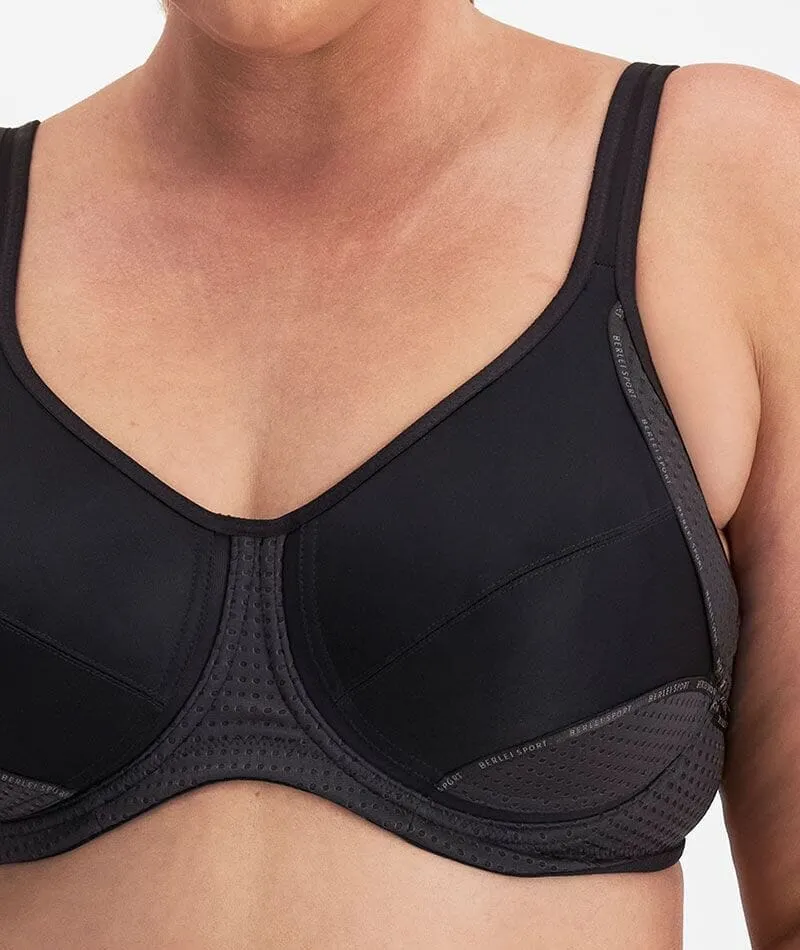 Berlei Electrify Underwire Sports Bra - Black