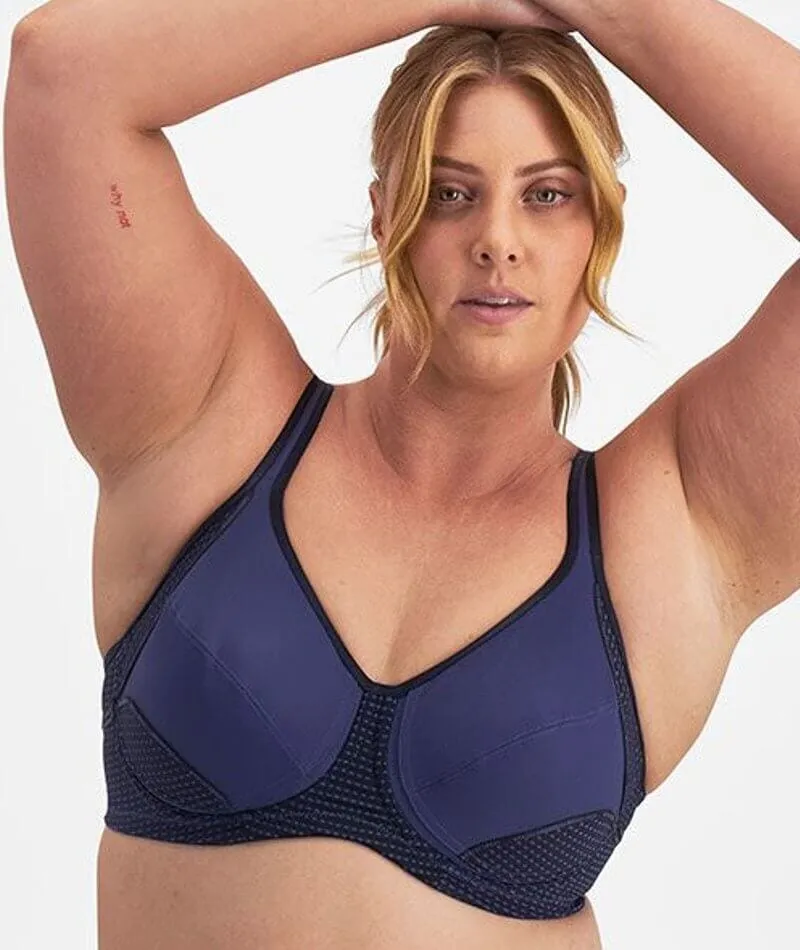 Berlei Electrify Underwire Sports Bra - Navy