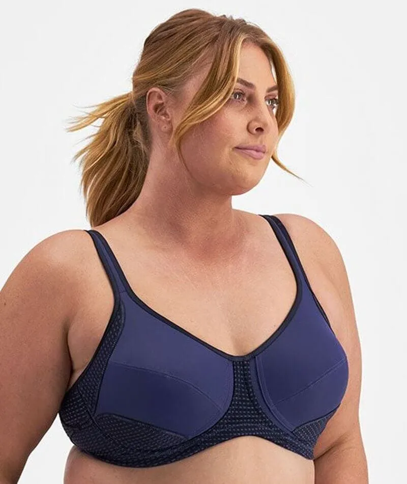 Berlei Electrify Underwire Sports Bra - Navy