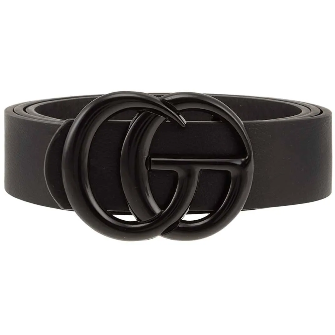 Big League Leather Fashion Belt 1.25" Wide