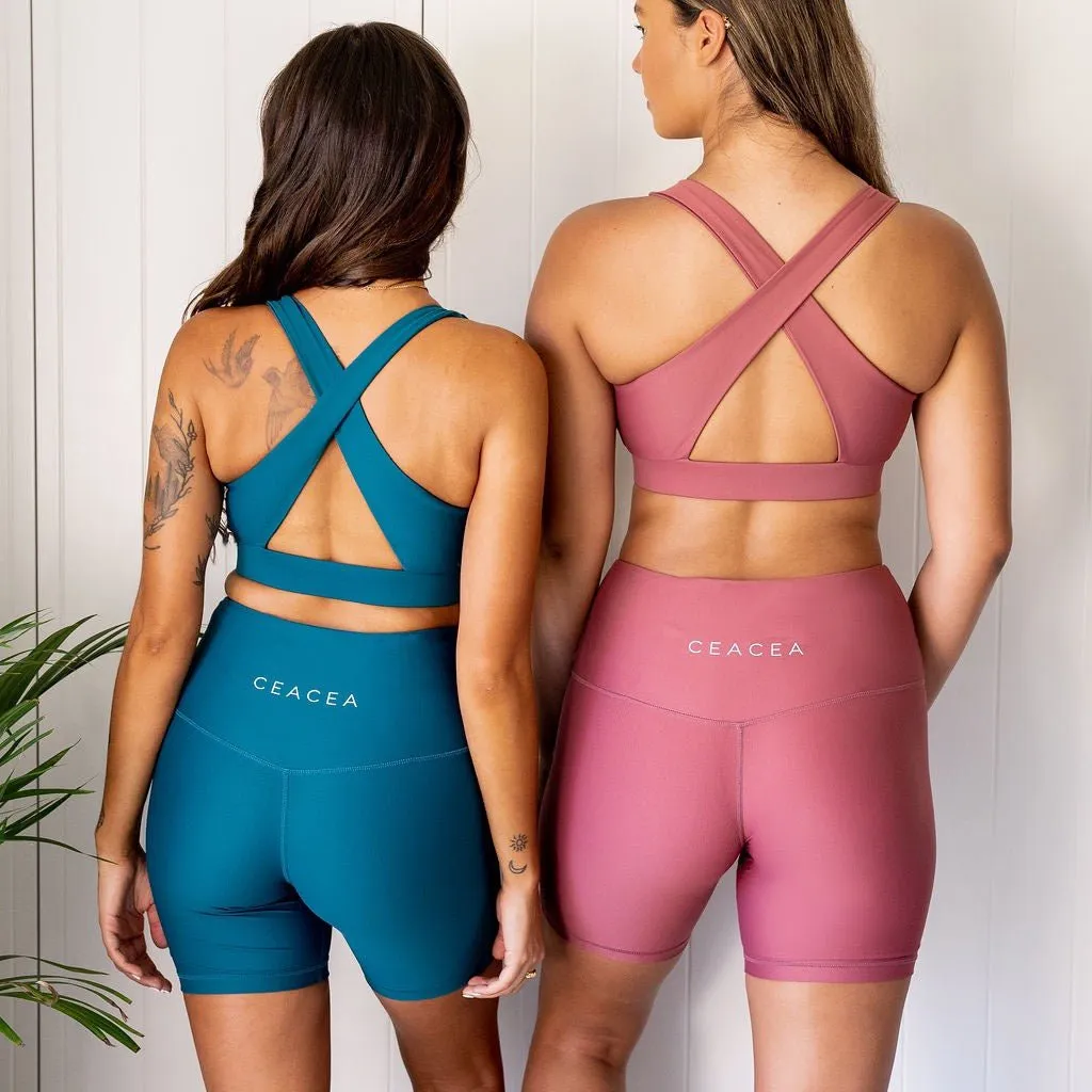 Biker Shorts- Dusty Pink
