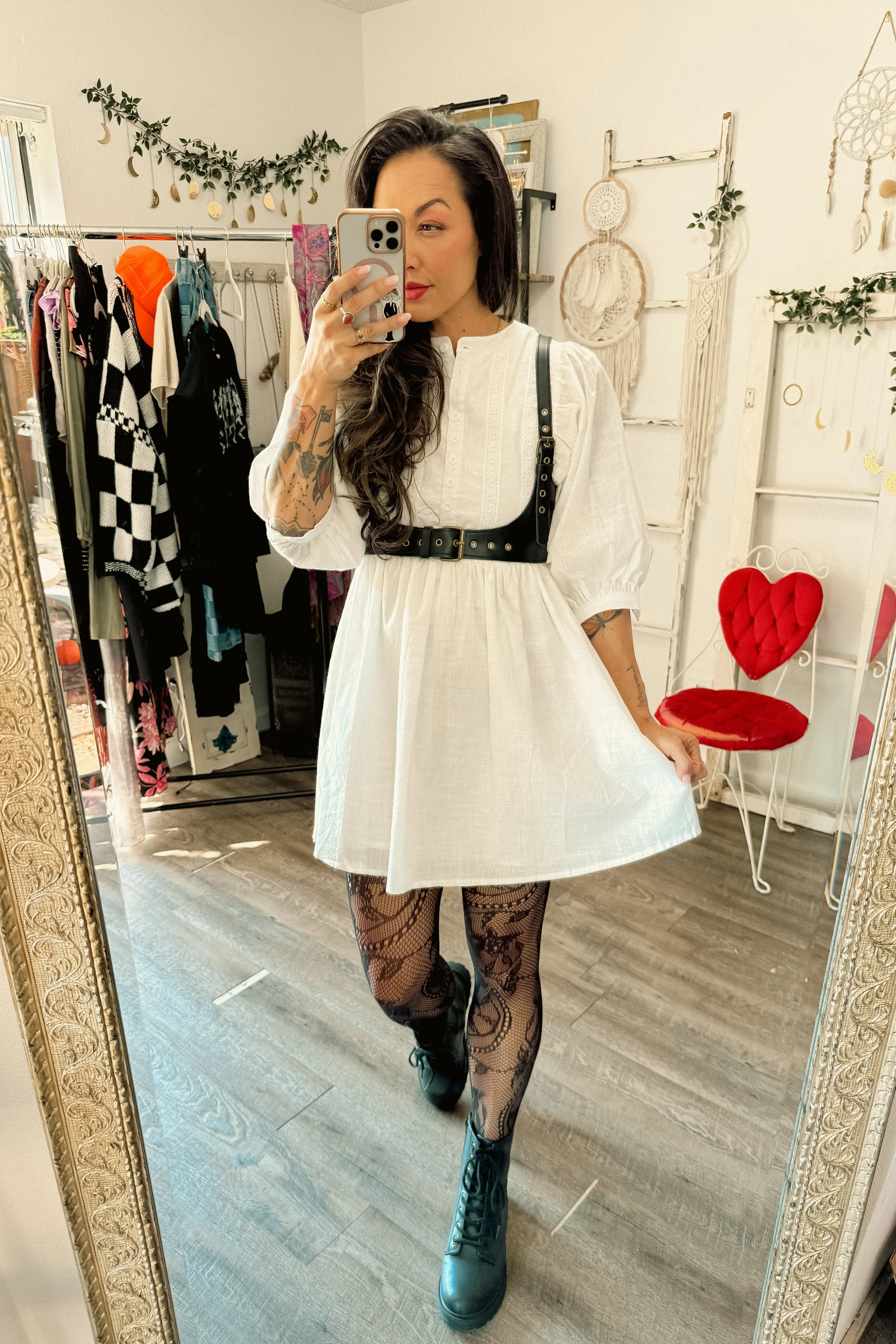 Black Harness Belt