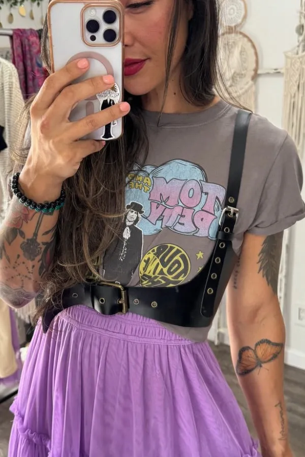 Black Harness Belt