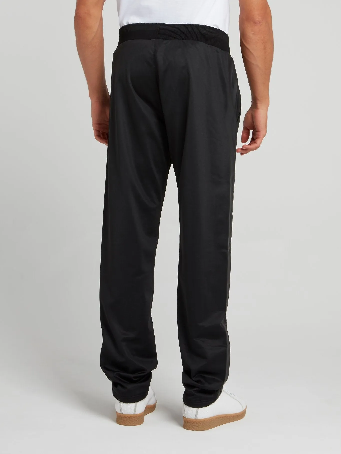 Black Side Stripe Active Trousers