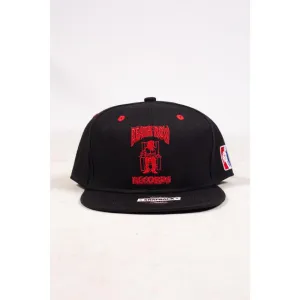 BLACK/RED DEATH ROW SNAPBACK