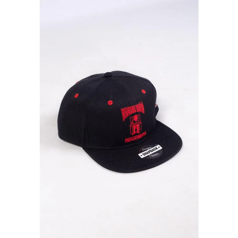 BLACK/RED DEATH ROW SNAPBACK