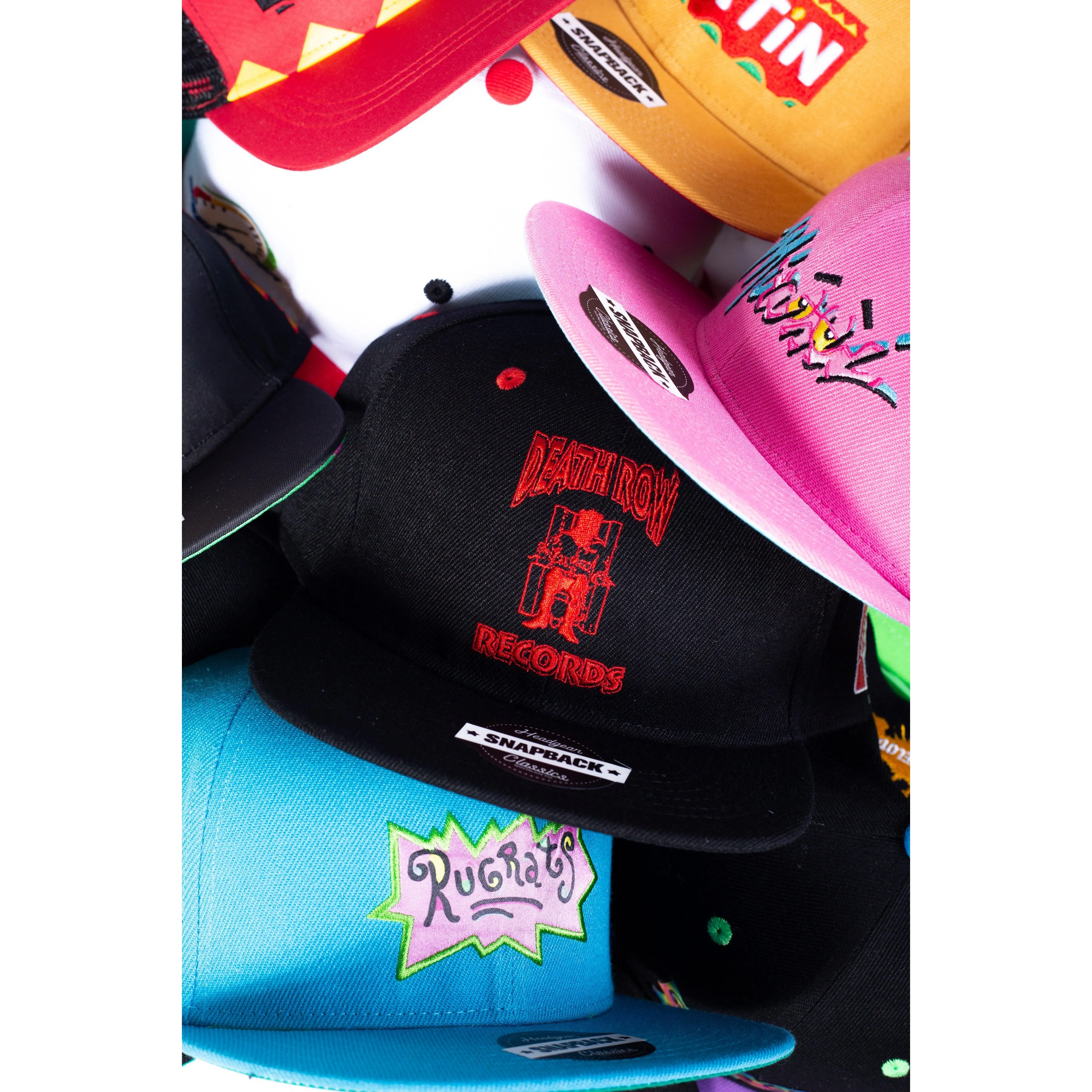 BLACK/RED DEATH ROW SNAPBACK
