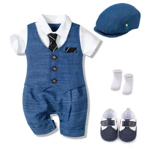 BLUE GENTLEMAN Outfit