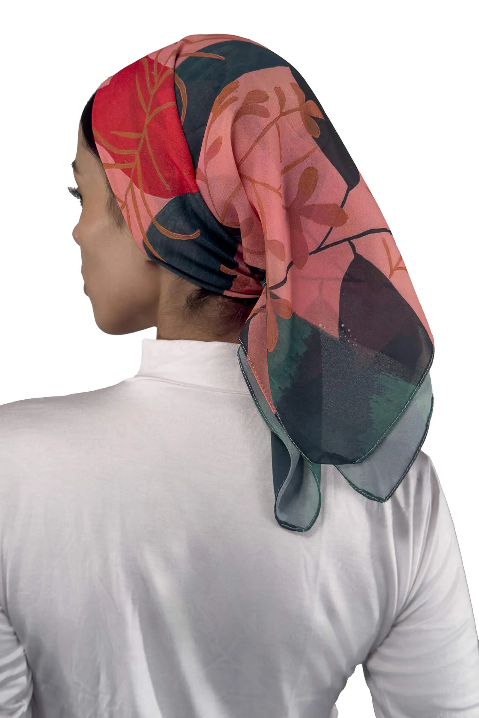 Blush Eden Floral Scarf