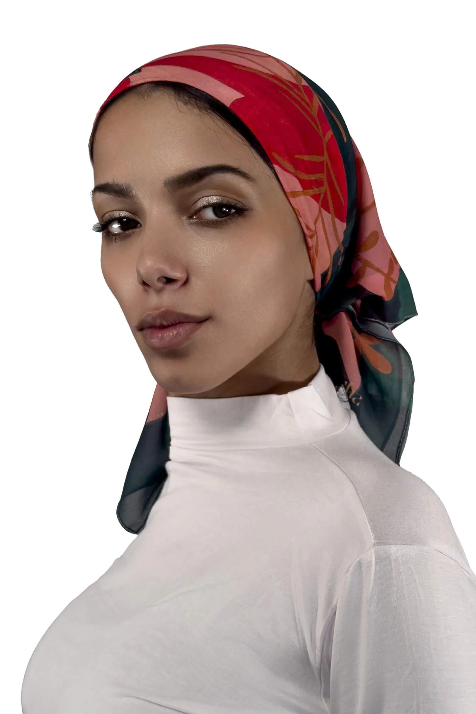 Blush Eden Floral Scarf