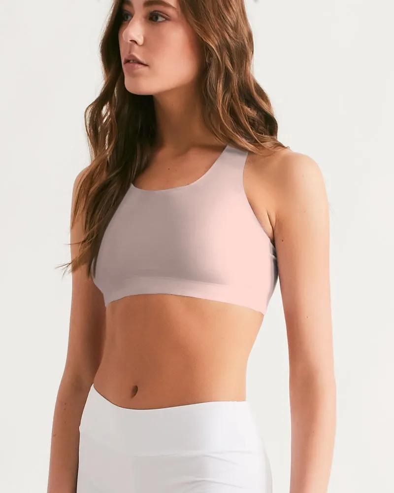 Blush Pastel Women's Seamless Sports Bra